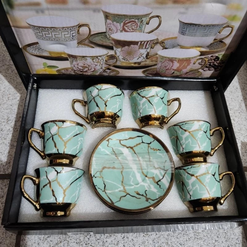 Kit de Xícara de café de Cerâmica em porcelana