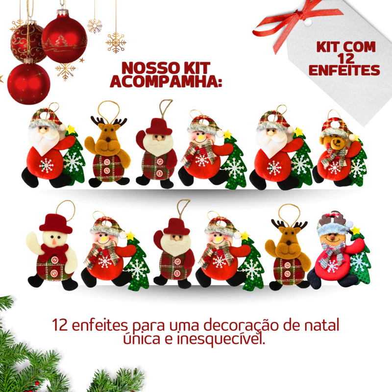 Enfeites Árvore De Natal Luxo