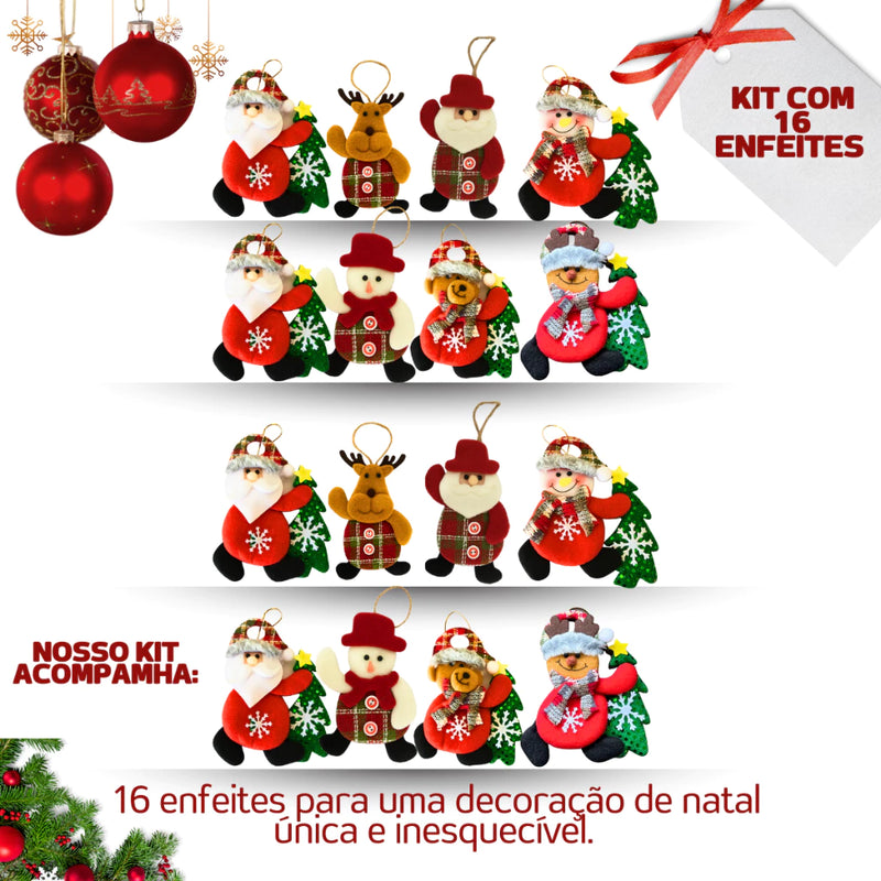 Enfeites Árvore De Natal Luxo